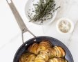 תפוחי אדמה צלויים באדיבות סולתם. מתכון מאיה דארין, שפית . צילום גל בן זאב 
