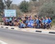 צועדים בהרי ירושלים התמונה הקבוצתית ברגע של מנוחה 