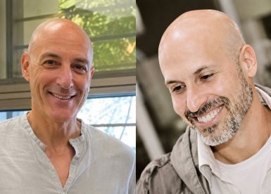 מימין המנהל הזמני משמאל ירון, הפורש