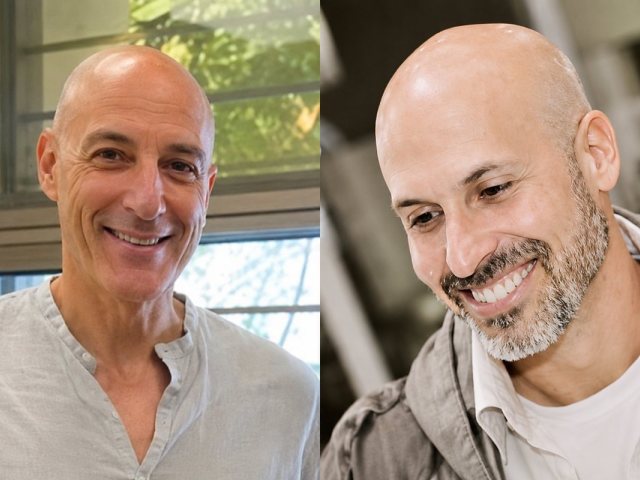 מימין המנהל הזמני משמאל ירון, הפורש