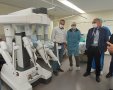 רובוט דה וינצי בחדר הניתוח במרכז הרפואי קפלן צילום גלעד שעבני שופן