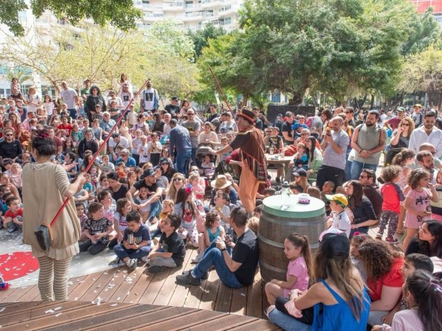 אירועי חול המועד פסח 2025 בראשון לציון צילום דוברות העירייה באמצעות הנקודה 
