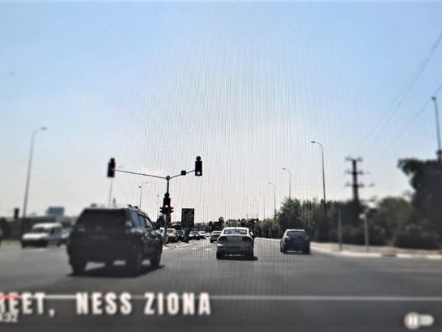 צומת ויצמן דרך רבין לכיוון רחובות