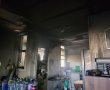 שריפה פרצה בבית בשכונה ט', כוחות כבאות רבים בזירה
