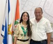  עדי שחר מצופי נס ציונה יוצאת לארה"ב במשלחת "קרוואן הידידות" .