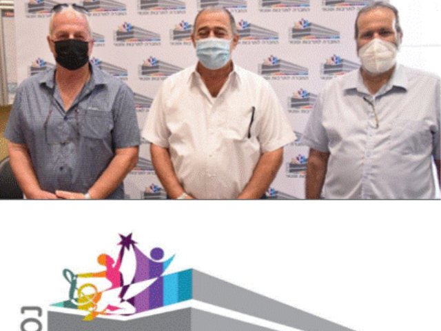 ראש העיר שמואל בוקסר גיל בלט משה פינקל על רע הלוגו החדש של קרית התרבות 