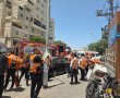 פועל נכווה קשה משריפה בבית ספר ברוממה | צפו בתלמידות הנמלטות בבהלה