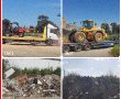 אתר פיראטי להשלכת פסולת בנייה נסגר באזור רחובות. הוחרמו כלי העבודה במקום! 