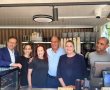  נשיא המדינה ורעייתו ביקרו בעגלת הקפה בנס ציונה שנוסדה כמיזם הנצחה מרגש לזכרו של עמית מגנזי ז"ל