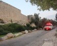 אמבולנס מדא בחומות דוד בירושלים- צילום דוברות מדא