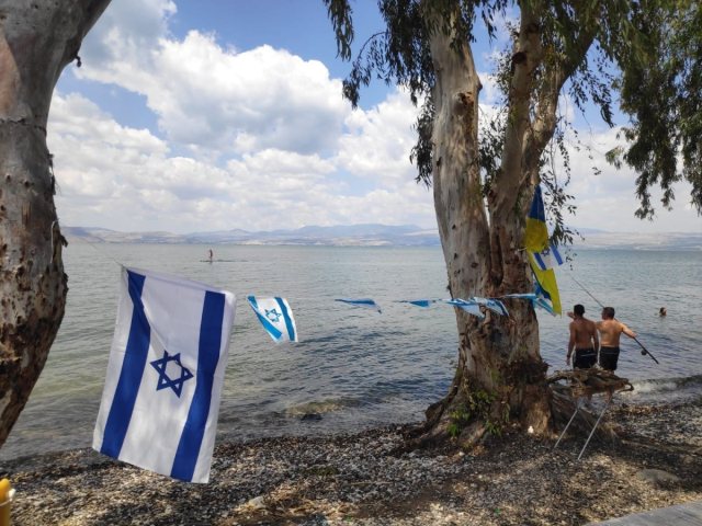 חוף גופרה - צילום  טלי בר, איגוד ערים כינרת
