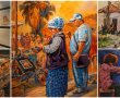 יוסי רגב מפענח  בציוריו את הישראליות: התערוכה "שוטטות" שלו מחממת את הלב בלב העירייה, אבל בזו של ראשל"צ...