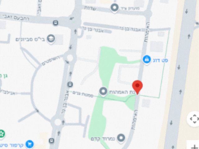 מפת רחוב האימהות נס ציונה 