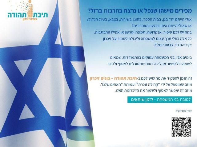 תיבת תהודה - בונים זכרון לנופלים ולנרצחים בחרבות ברזל 
