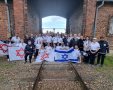 עשרות מתנדבי ועובדי מדא צעדו בשבילי ההיסטוריה היהודית בפולין - צילום דוברות מדא  