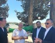 יו״ר ועדת הבריאות ח״כ יוני משריקי במתחם בית אבות ׳בית פנחס׳ 