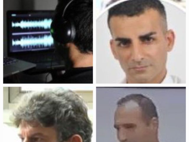 למעלה מימין אורן שלום. למטה מימין הקב"ט והגזבר