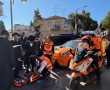 תאונה קשה ברחוב יחזקאל: הולך רגל נפגע קשה מאופנוע