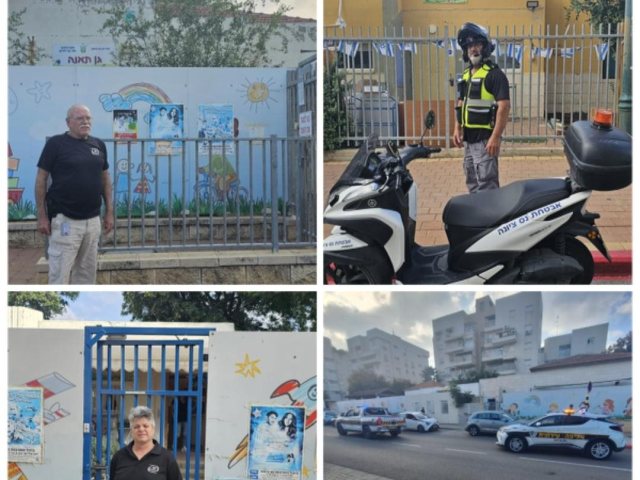 תחת אבטחה מתוגברת  גני הילדים בנס ציונה חזרו הבוקר לפעילות 