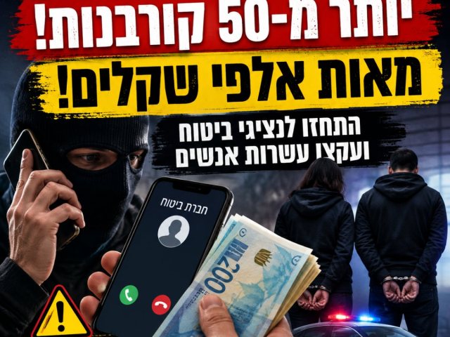 חשודים שעקצו יותר מ־50 קורבנות במאות אלפי שקלים