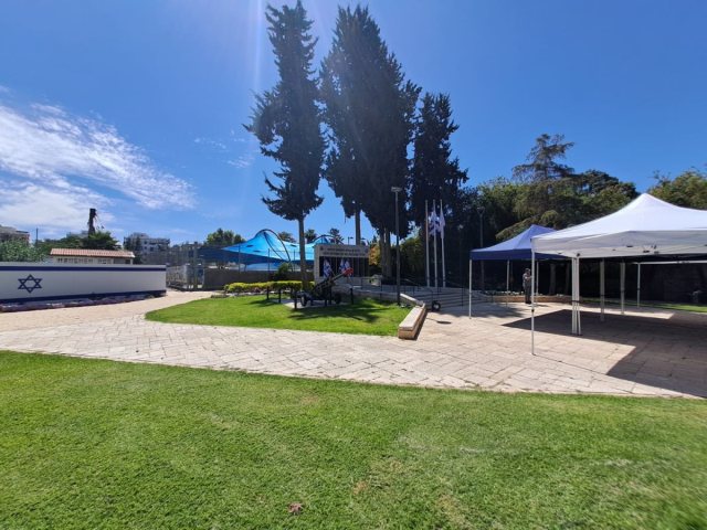 גן הגיבורים בנס ציונה צילום פייסבוק עיריית נס ציונה