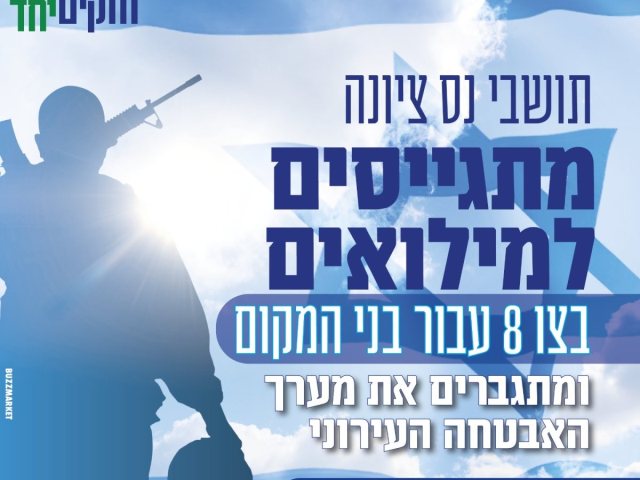 תגבור מערך האבטחה העירוני של נס ציונה גיוס בצו 8 דרך פיקוד העורף 