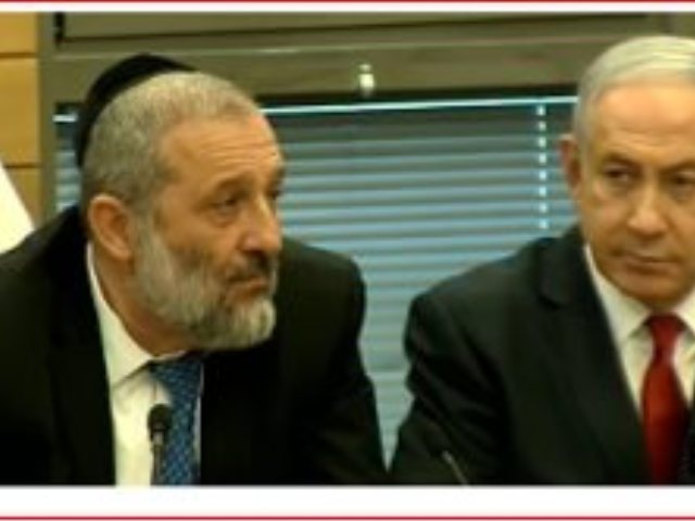 אריה דרעי וביבי צילום מסך יוטיוב ערוץ כאן 