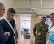 מסדר הפרידה מהקצין הלוחם ששוחרר לשיקום אחרי 38 ימי אשפוז - צפו ווידאו