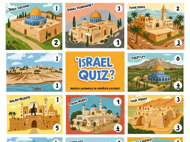 חידון טריוויה מקומות בארץ ישראל