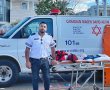 "ללא דופק ונשימה": התמוטט בחצר ביתו באשדוד, המתנדבים הצילו את חייו