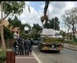 פצוע בינוני בתאונת עבודה בשד' אפריים בנס ציונה.