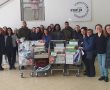 מתנדבות האגודה למען החייל בנס ציונה ארזו חבילות מזון לחג לחיילים בודדים ונזקקים