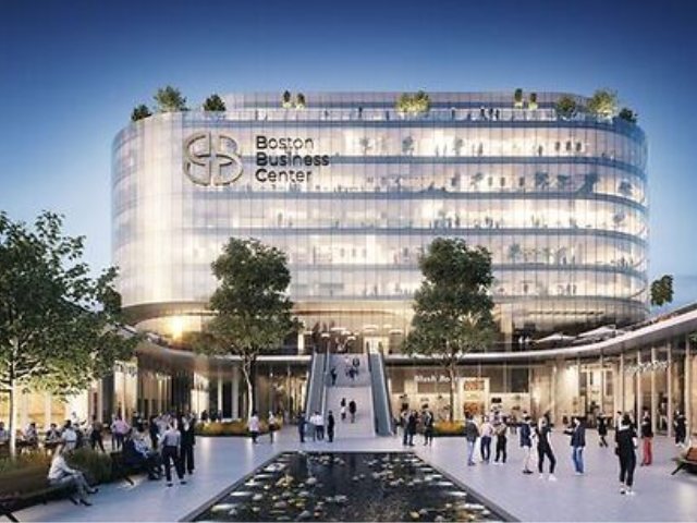 Boston Business Center קרדיט להדמיה ל- 3DVision