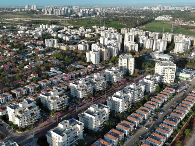 נס ציונה- צילום רחפן. דוברות העירייה 