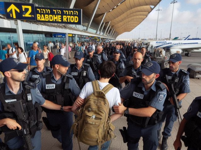 ההסבר המקורי שנתן שוהה בלתי חוקי מרמאללה לכוחות הבטחון בנמל התעופה בן גוריון  