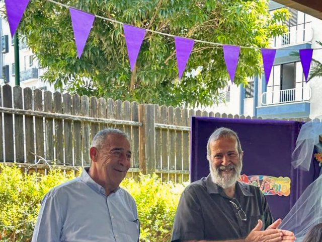 שמואל בוקסר וגיל בלט ז"ל בימים יפים צילום מתוך פייסבוק 