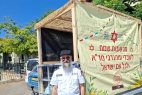מסורת של 5 שנים: סוכת האמבולנס הנודדת של מד״א יוצאת לדרך
