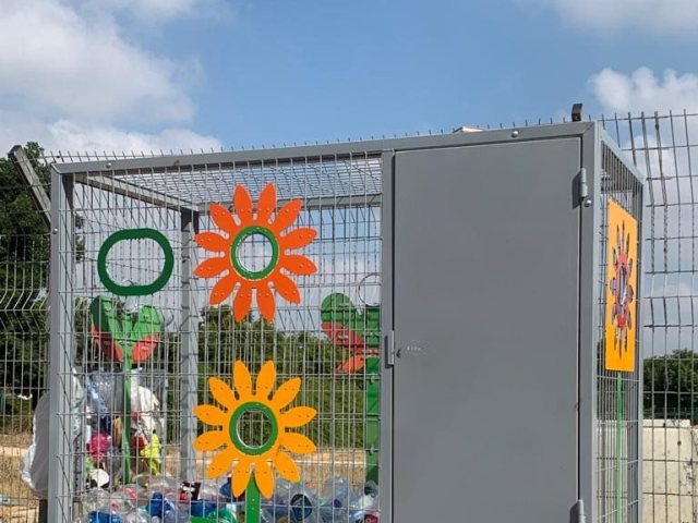 מתקני המחזור שיוסרו מרחבי העיר נס ציונה צילום דוברות 