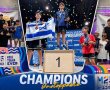 הנינג'ה בן ה 13 מנס ציונה לא עוצר: רואי עובד הוכתר גם לאלוף ישראל 