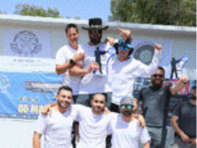 מאבטחי צוות 3 על הפודיום צילום יחצ 