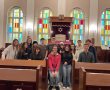 אתמול שבה לנס ציונה משלחת תלמידי יא' מ"גולדה" - מוואנזה שבברלין, ערש "הפתרון הסופי", -