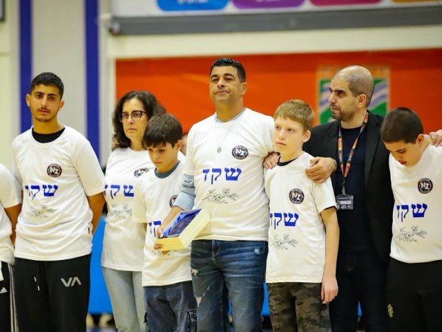 משפחת חבני בטקס לזכר שקד זל