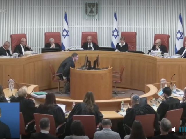 צילום מסך משידור דוברות הרשות השופטת 