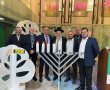 נר רביעי של חנוכה צוין היום במרכז הרפואי קפלן