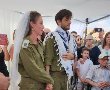 בני הזוג הנס ציונים שהתחתנו במילואים...  מזל טוב לשגיא אשכנזי וגילי סאנאנס  