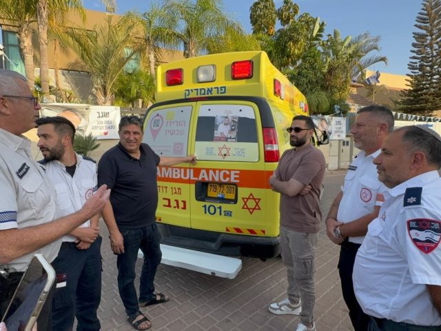 שורד השבי שגב כלפון  צילום דוברות מגן דוד אדום